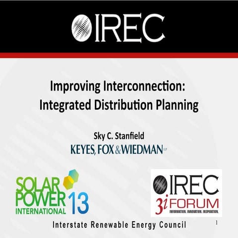 Improving Interconnection: Integrated Distribution Planning