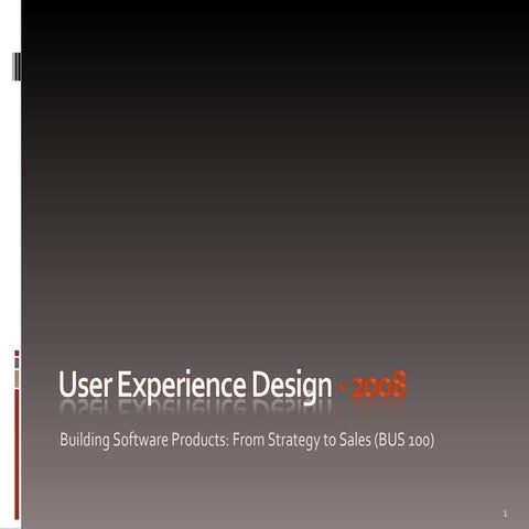 UX Design Presetation