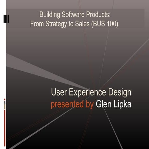 UX Design, 2009