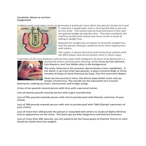 Stanford assignmentfor23 april Diet Scale 