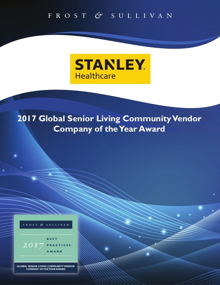 STANLEY Healthcare Award Write Up