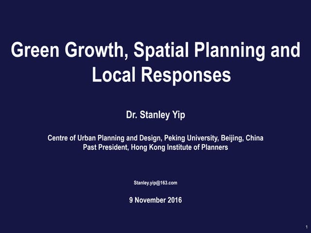 2016 GGSD Forum - Opening Session: ...