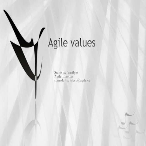 Agile Values