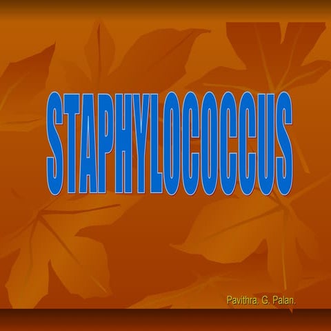 Staphylococcus
