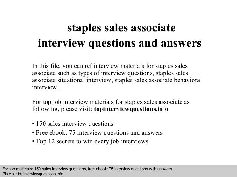 job interview situational questions