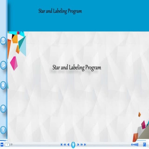 Star and lebeling program
