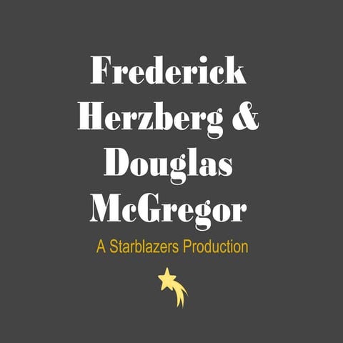 Starblazer Herzberg and McGregor