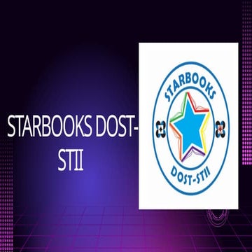 Starbooks as a technology tools for teaching | PPTX