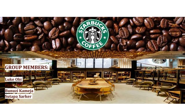 Starbucks Key issues