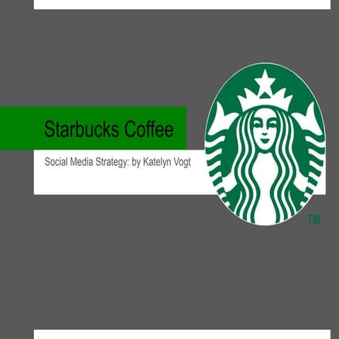 Starbucks: Social Media Audit