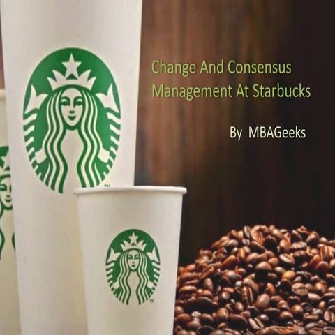 Case Study On Starbucks | PPTX