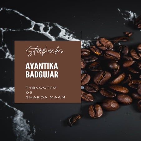 Starbucks analysis on quality management 