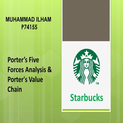 Starbucks   porter's case study