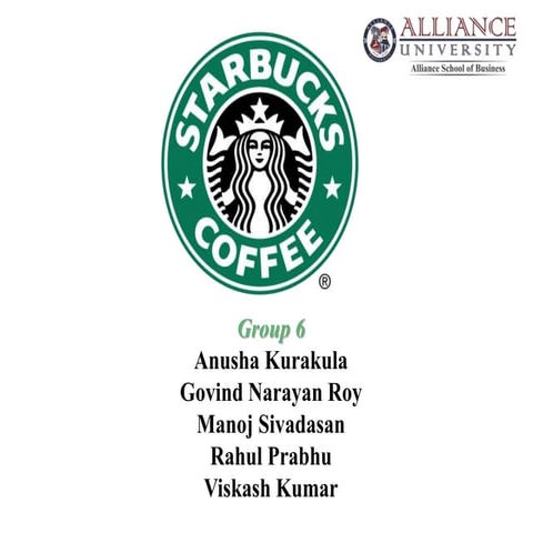 Starbucks - strategic management