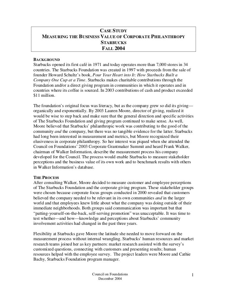 Business ethics in starbucks picture