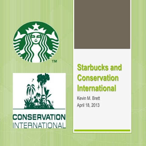Starbucks and Conservation International.ppf