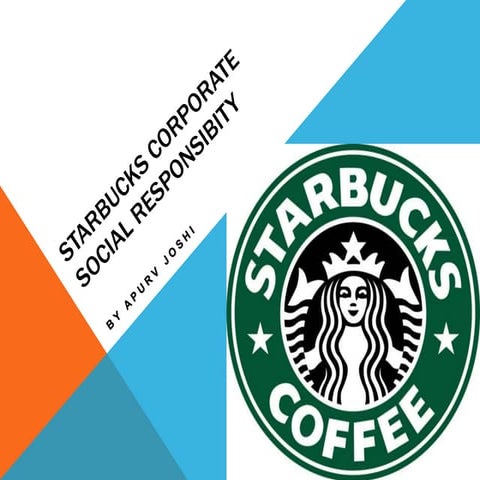 Starbucks corporate social responsibity