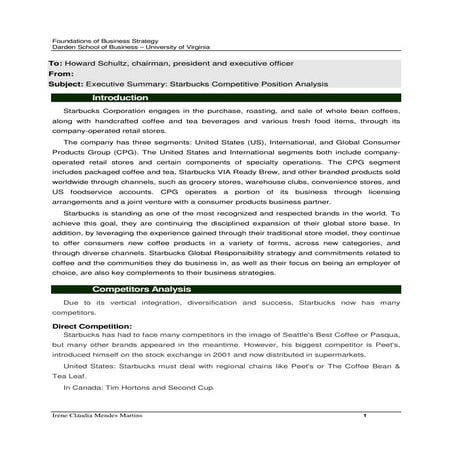 Starbucks Analysis