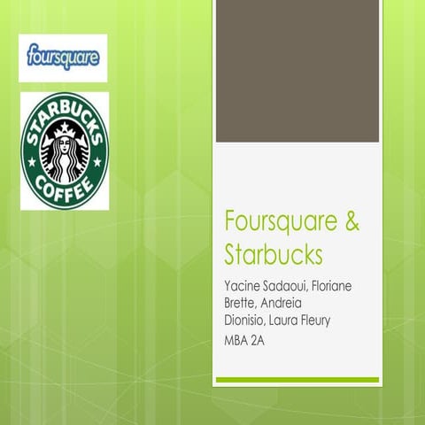 Starbucks & foursquare