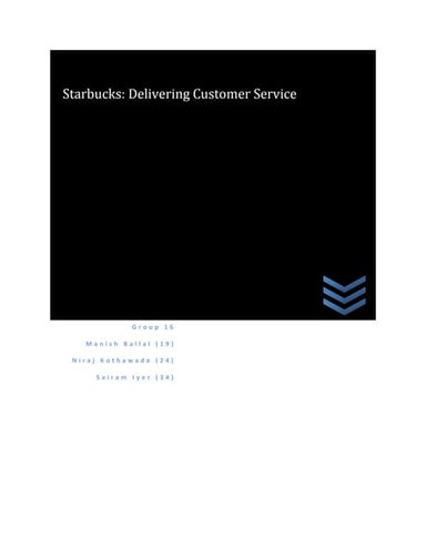 Starbucks Case Analysis