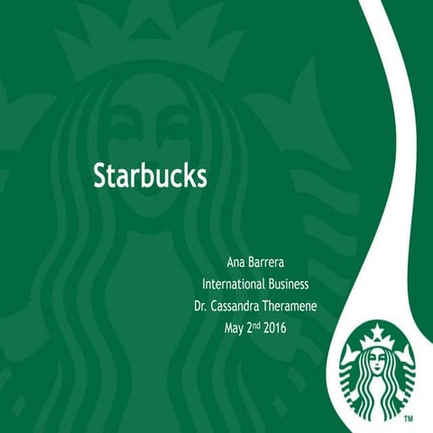 Starbucks International Business 