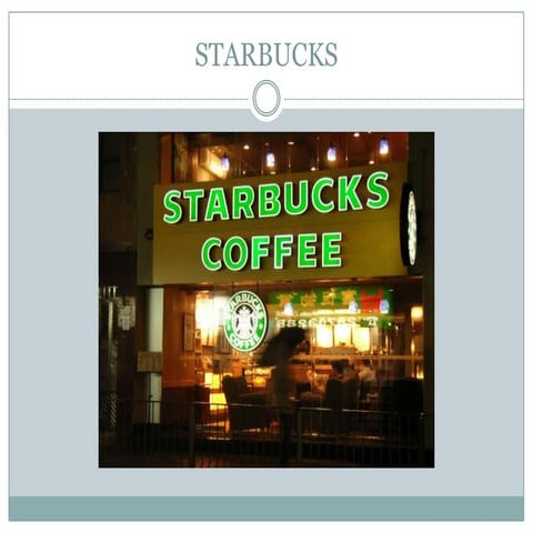 Starbucks | PDF