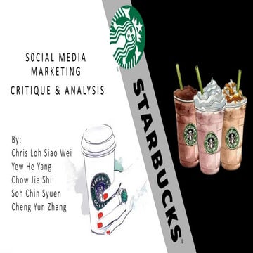 Social Media Marketing - Starbucks 