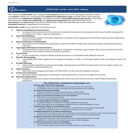 Star Ccm604 Features Final