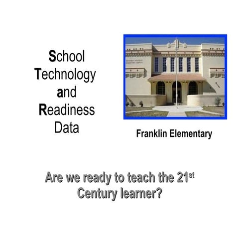 S Ta R Chart for Franklin Elementary