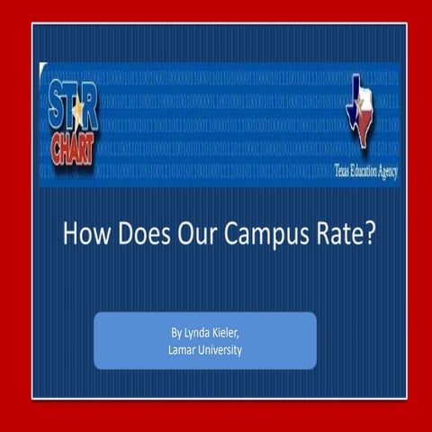 STaR Chart Presentation