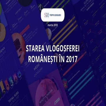 Starea vlogosferei  romanesti in 2017