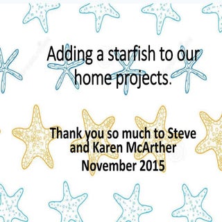 Dominican Starfish Foundation homes...