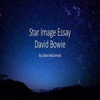 Star image essay