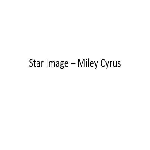 Star image – miley cyrus