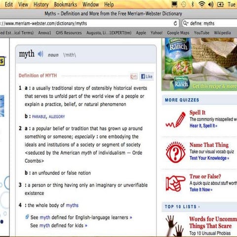 Star lab myth defined