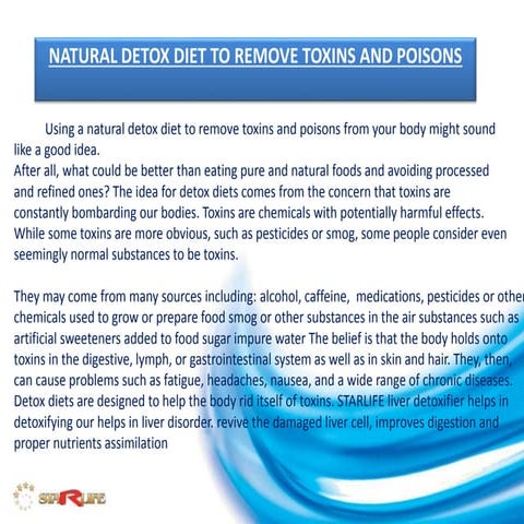 STARLIFE Liver Detox Star