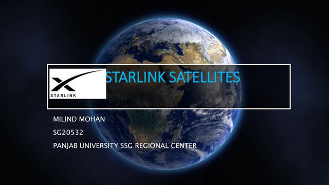 Starlink satellites Report for alls.pptx