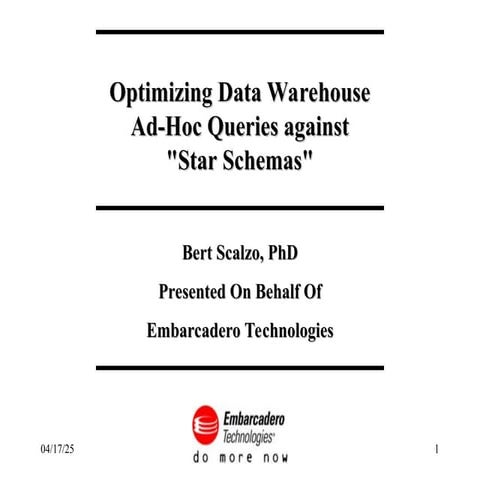 Optimizing Data Warehouse QUeries against.ppt