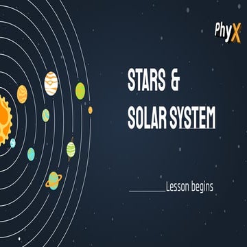 Stars and solar system 