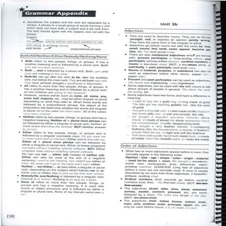 Stars and Stripes ECPE Grammar Unit 3b