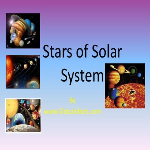 Stars of solar system