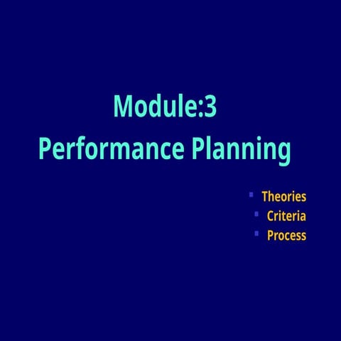Performance management basics for human resource students | PPTX