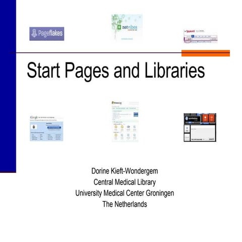 Start Pages And Libraries