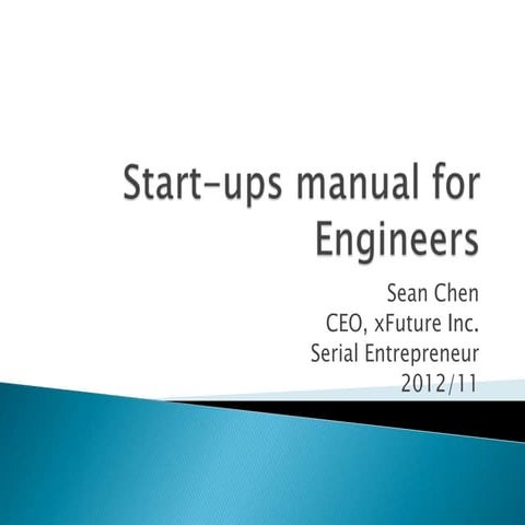 Start up-manual-for-engineers