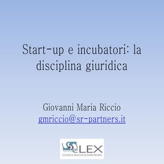 Start up - slide