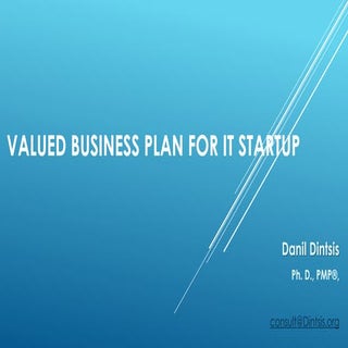 How to create a business plan