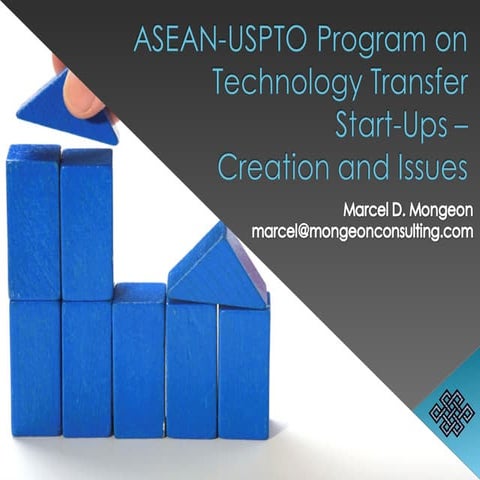 Start Ups – Creation And Issues