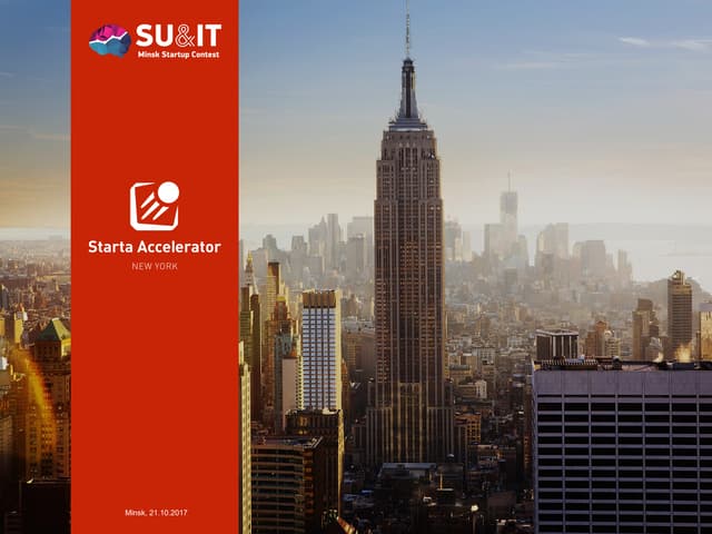 Starta accelerator batch - 5 - roadshow