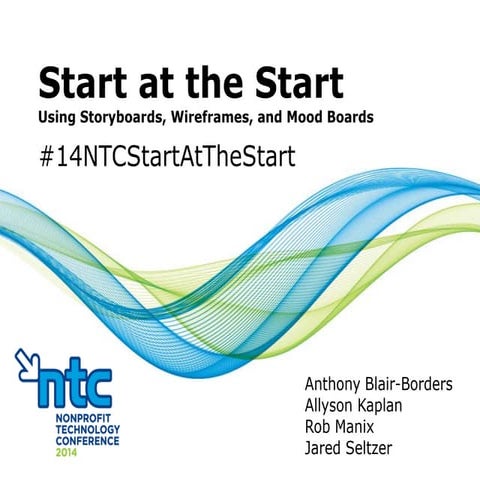 Start At The Start: Using Storyboards, Wireframes, and Mood Boards