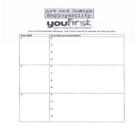 Star technique worksheet | PDF